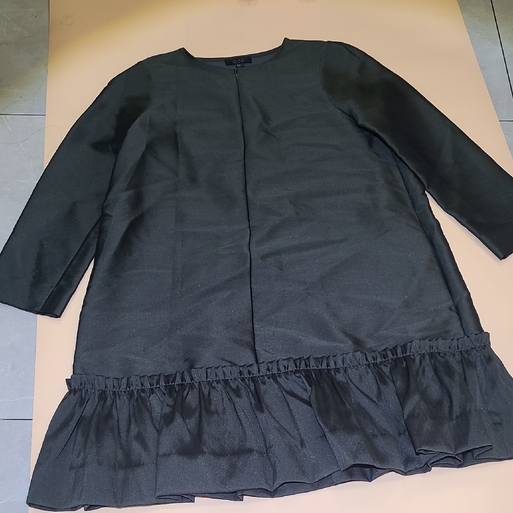 COS Green Olive Garment with Zipper Detail